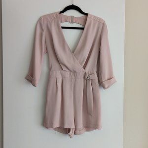 Topshop Dusty pink romper / playsuit